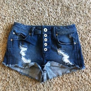 Guess high waisted shorts